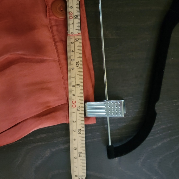 Anthropologie Corey lynn Calter satin wide leg pants - Picture 8 of 9